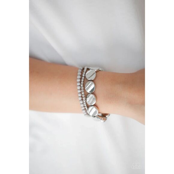 Beyond The Basics Silver Bracelet (225) - Picture 1 of 2